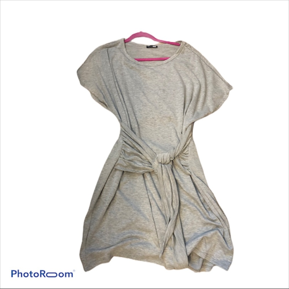 Front tie dress